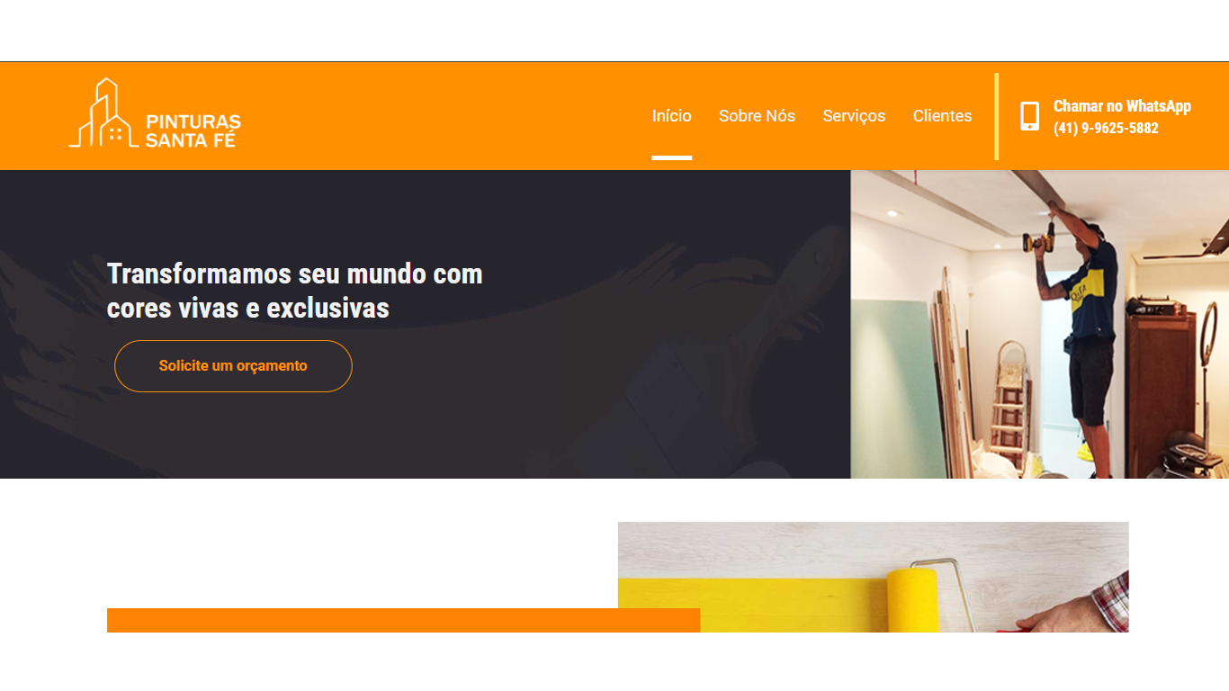 Criação de Site Santa Fé